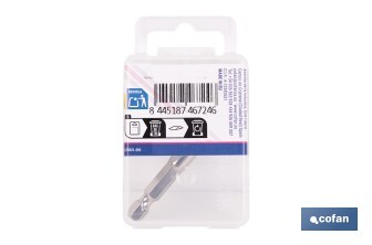 Adaptador Portavasos 3/8" para vasos de 1/4" | Longitud: 65 mm | Fabricado en cromo vanadio - Cofan