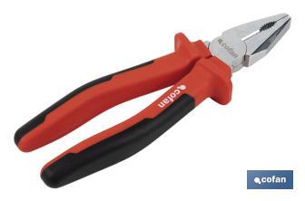 Alicate universal reforzado | Alicate para electricista con mango ergonómico | Medidas del alicate: 200 mm - Cofan