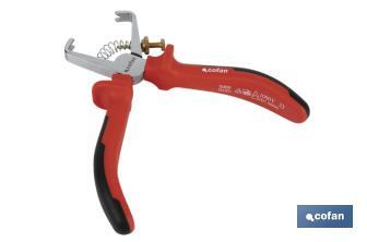 Hose clamp pliers | Insulated pliers for better safety | Size: 160mm - Cofan