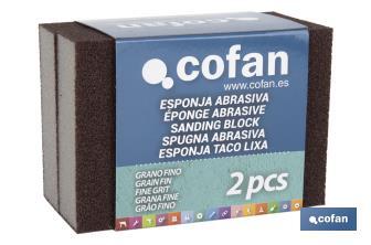 Sanding sponge "Fine Grain" - Cofan