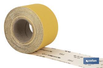 Rollo Lija Papel "Amarillo" - Cofan