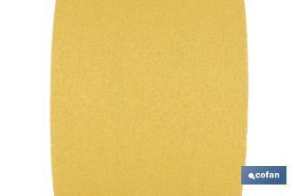 Rollo Lija Papel "Amarillo" - Cofan