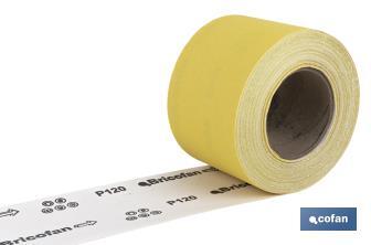 Rollo Lija Papel "Amarillo" - Cofan