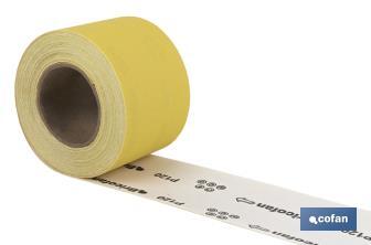 Rollo Lija Papel "Amarillo" - Cofan