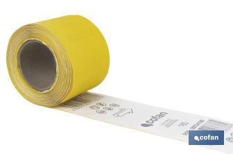 Rollo Lija Papel "Amarillo" - Cofan