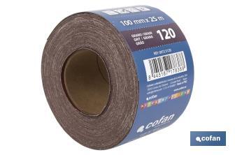 Roll of abrasive cloth    - Cofan