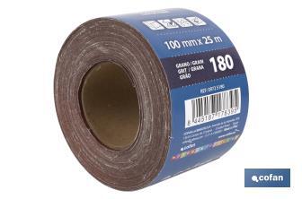 Roll of abrasive cloth    - Cofan