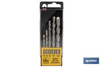 Concrete twist drill sets - Cofan