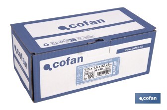 Gama estándar "línea azul" - Cofan