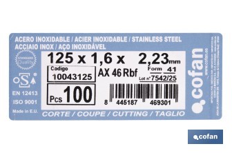 Gamma standard linea azzurra - Cofan