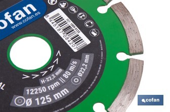 Universal base diamond discs "general construction" - Cofan