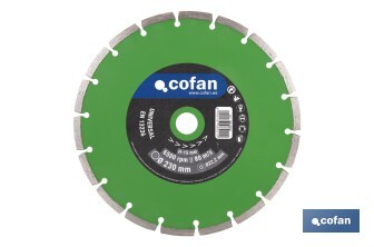 Universal base diamond discs "general construction" - Cofan
