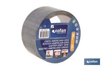 Grey gaffer tape - Cofan