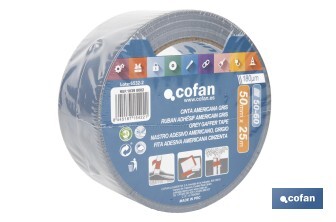 Grey gaffer tape - Cofan
