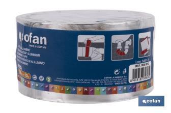 Ruban aluminiun 30 my - Cofan