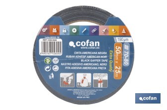 Black gaffer tape - Cofan