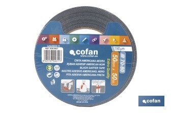 Black gaffer tape - Cofan