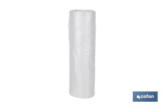 Rollo de polietileno cubretodo | Ideal para proteger de forma rápida y resistente - Cofan