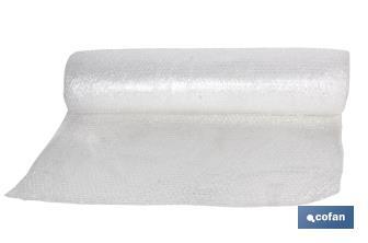 Rolo plástico bolha de polietileno | Máxima proteção para seus pertences | Disponível em três tamanhos diferentes - Cofan