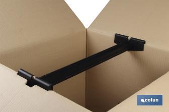 Caja armario para mudanzas | Medidas 50 x 50 x 120 cm | Material de cartón ondulado - Cofan