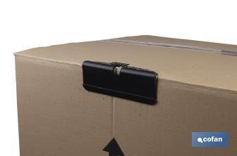 Caja armario para mudanzas | Medidas 50 x 50 x 120 cm | Material de cartón ondulado - Cofan
