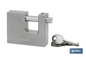 Anti-lever padlock Quality Plus - Cofan