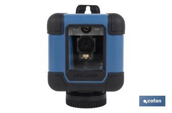 Cross-line laser level | Self-levelling and manual modes | Working range: 30m | Case included - Cofan