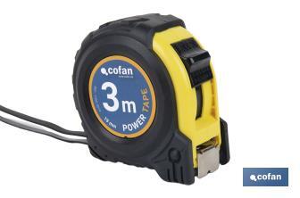 Flexómetro Recubierto de Goma - Cofan