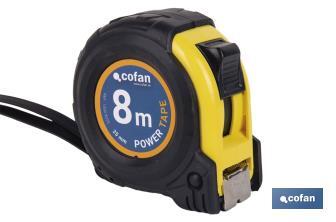 Flexómetro Recubierto de Goma - Cofan