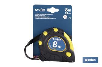 Magnetic measuring tape - Cofan