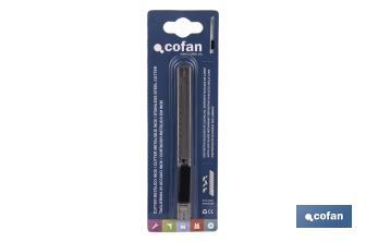Stainless steel utility knife | Compact and lightweight frame | Ideal for handicrafts - Cofan