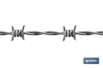 GALVANISED BARBED WIRE - Cofan