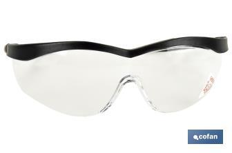 Gafas de Seguridad | Gafas con lente clara | Modelo Eyes 2000 | EN 166:2001 - Cofan