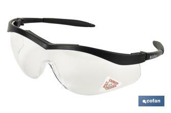 Safety glasses | Clear lenses | Eyes 2000 Model | EN 166:2001 - Cofan