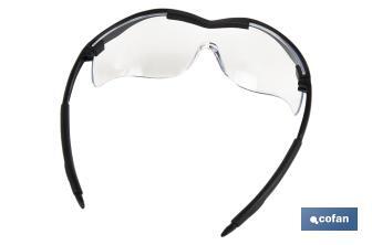 Gafas de Seguridad | Gafas con lente clara | Modelo Eyes 2000 | EN 166:2001 - Cofan