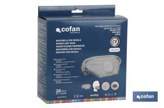 FFP2D Carbon respirator - Cofan
