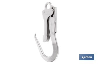 Safety snap hook | Steel for scaffolds | Double action self-locking system - Cofan