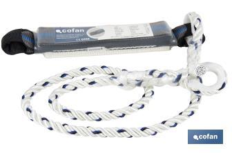 Safety shock absorber | With lanyard of 1.5m - Cofan