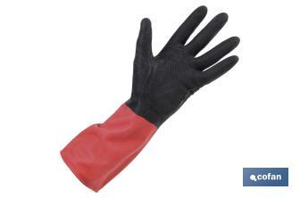 Guantes de Látex Bicolor - Cofan