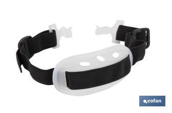 Elastic chinstrap | Compatible with protection helmet - Cofan