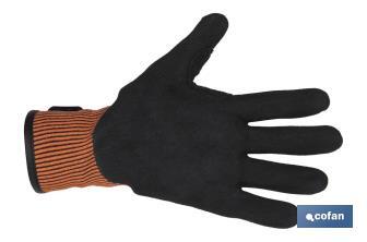 Guantes antivibración y anticorte modelo Omnipotent | Seguridad y confort | Resistentes y duraderos | Uso exhaustivo - Cofan