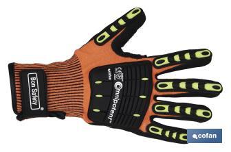 Anti-vibration and cut-resistant gloves, Omnipotent Model | Safety and comfort | Tough and durable gloves | Exhaustive use - Cofan