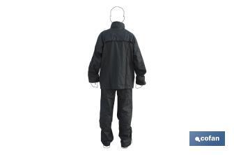 Rain Suit | PVC & Polyurethane | Several Colours | With two pockets and hidden hook in the neck - Cofan