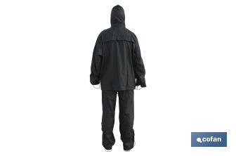 Rain Suit | PVC & Polyurethane | Several Colours | With two pockets and hidden hook in the neck - Cofan