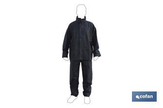 Traje de Agua Poliuretano/PVC (Azul Marino) - Cofan