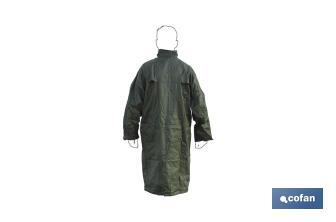 Raincoat | Green | Polyester & PVC | Heat-Sealed Seams - Cofan