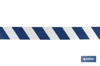 Warning tape "BLUE/WHITE" - Cofan