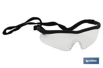 Óculos de Segurança Sport Clear | Proteção UV - Cofan