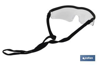 Gafas protectoras de seguridad transparentes | Resistente a arañazos | Mayor seguridad en bricolaje y soldadura, entre otros - Cofan