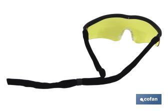 Sport Ambar Safety Glasses | UV Protection - Cofan